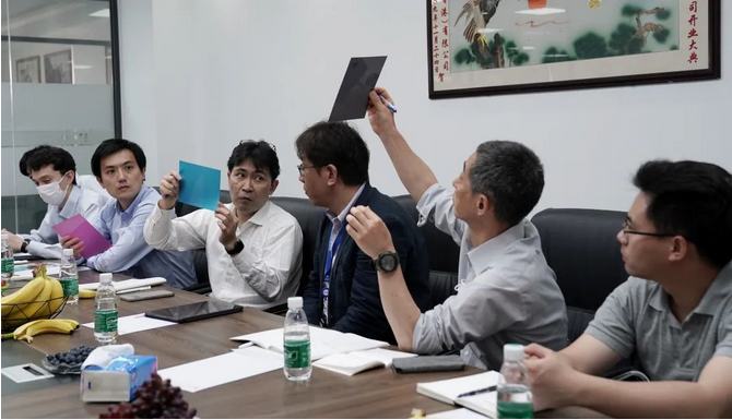 爱普生代表团莅临Agin games总部参观交流